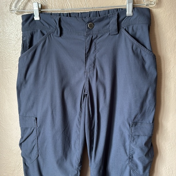 Duluth Blue Nylon Cargo Pants Size 4 - Picture 2 of 6